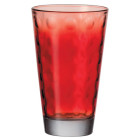 Verre long drink Optic de couleur rouge de la marque Leonardo