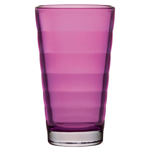 Verre long drink Wave de coloris rose de la marque Leonardo