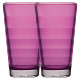 Verre long drink Wave de coloris rose de la marque Leonardo