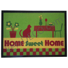 Tapis de cuisine Home Sweet Home coloré de la marque Récréa