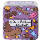 Boite à bonbons chocolatés de Valérie Nylin pour Derrière la porte DLP