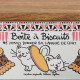 Boite à biscuits Langue de chat de Valérie Nylin pour Derrière la porte DLP