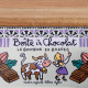 Boite à chocolat Bonheur en barres de Valérie Nylin pour Derrière la porte DLP