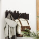 Porte manteau Sticks mural expresso en plastique moulé avec 5 crochets rabattables de la marque Umbra